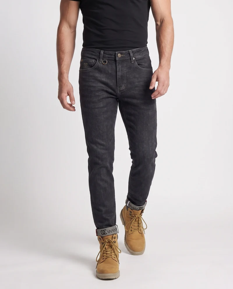 Herren elegante Slim Fit Jeans Nord Taschen