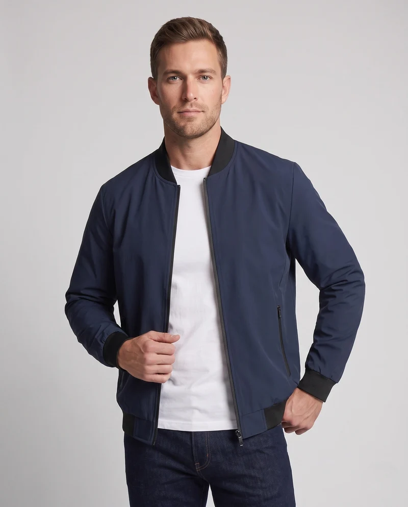 Herren elegante sportjacke Nord Taschen