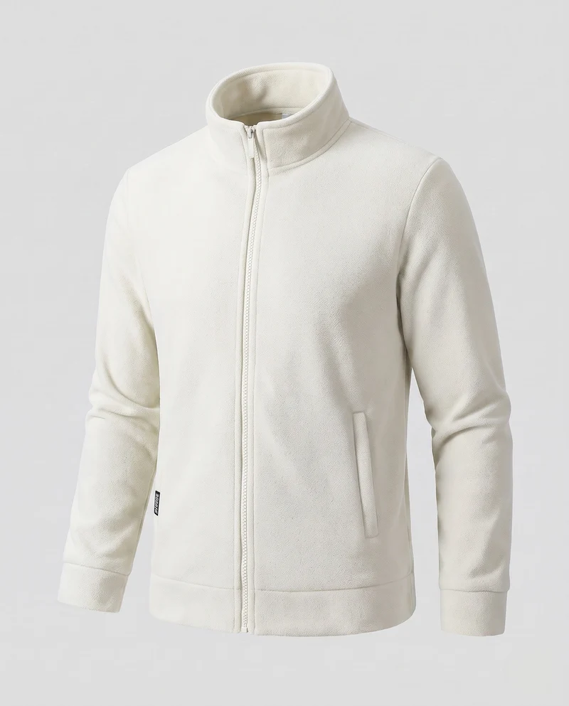 Herren Fleecejacke mit seitlichen Taschen Nord Taschen