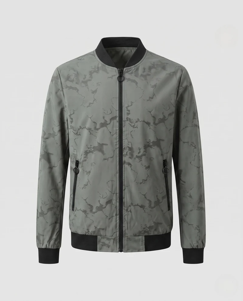 Herren Casual Bomberjacke Nord Taschen