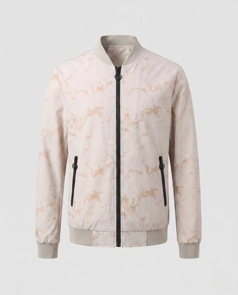 Herren Casual Bomberjacke Nord Taschen