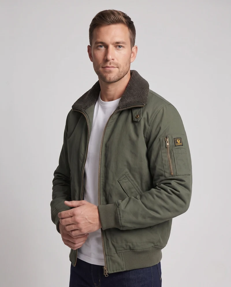 Herren Freize jacket mit Fleece-Futter Nord Taschen