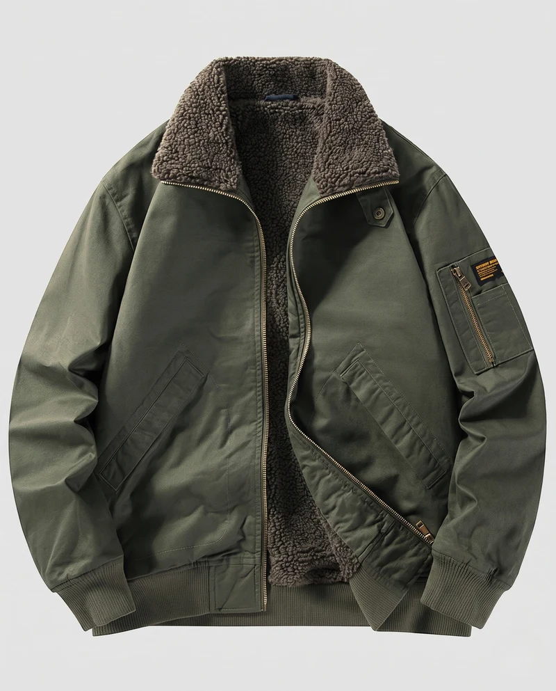 Herren Freize jacket mit Fleece-Futter Nord Taschen