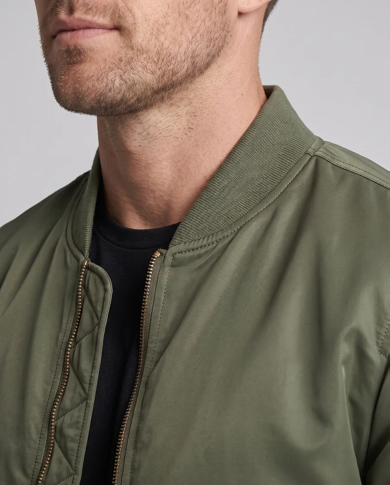Männer gesteppte Bomberjacke im Aviator-Look Nord Taschen