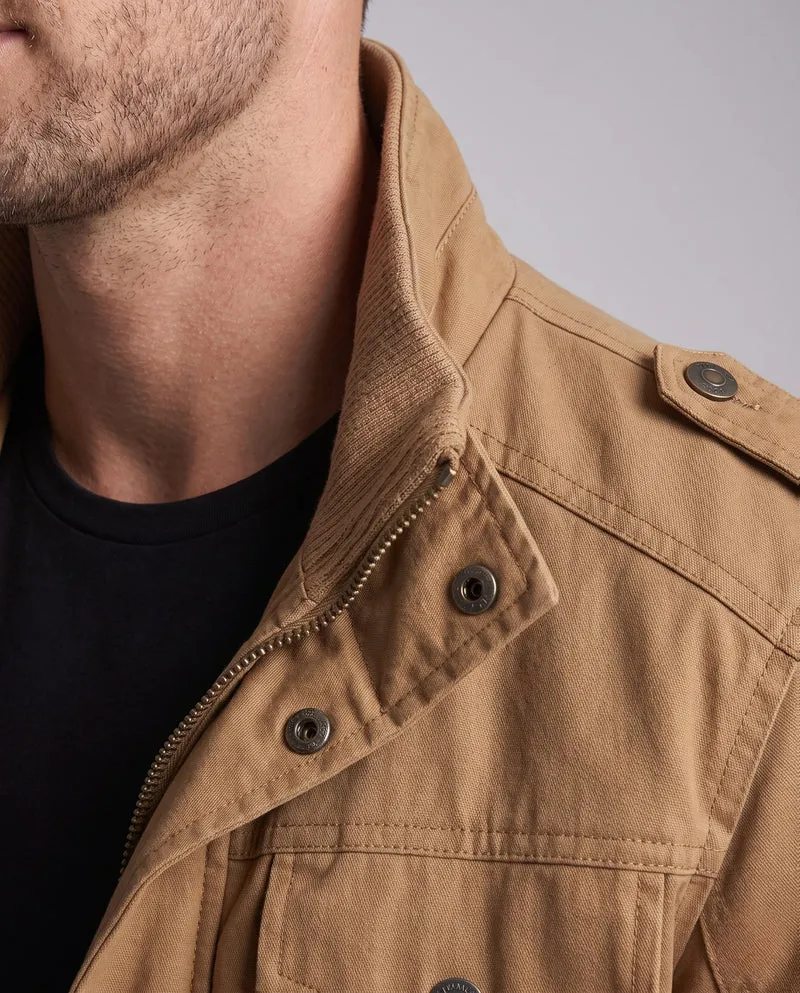 Herren gepolsterte Canvas Flugjacke Nord Taschen