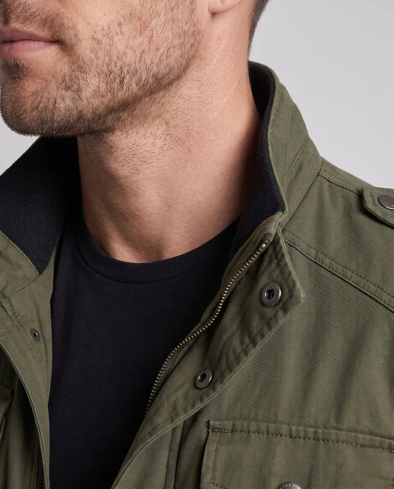 Herren Leichtgewicht Feldblouson mit Stehkragen und Multifunktionstaschen Nord Taschen