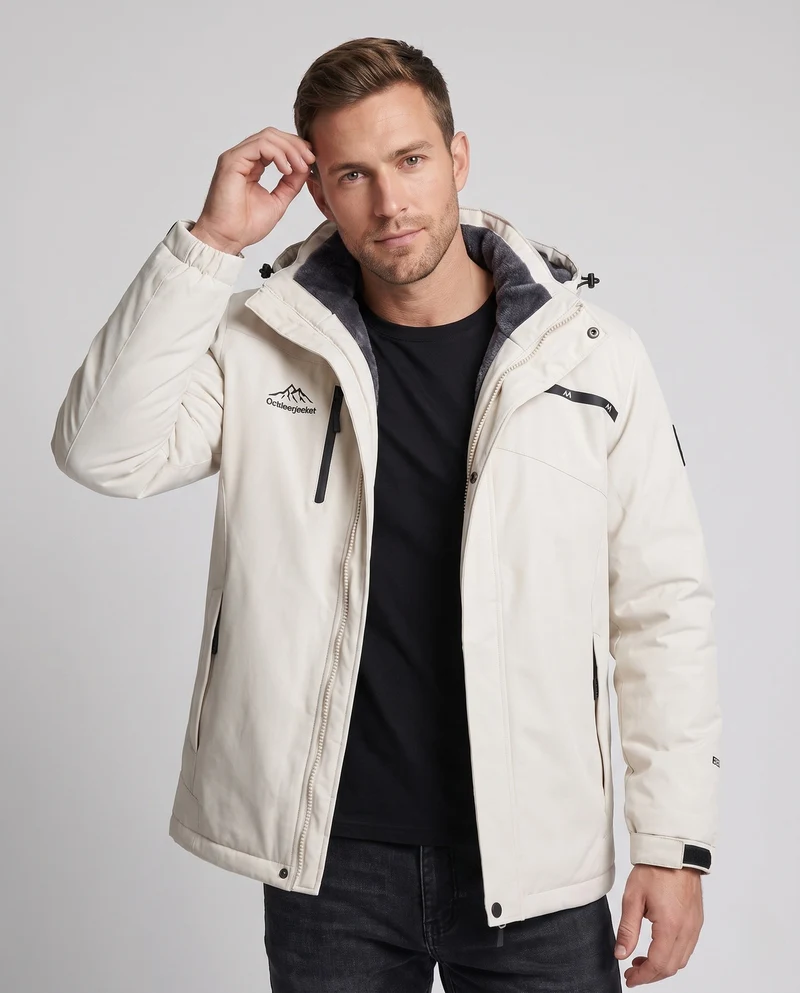Herren Funktionsjacke mit hoher Wärmeisolierung Nord Taschen