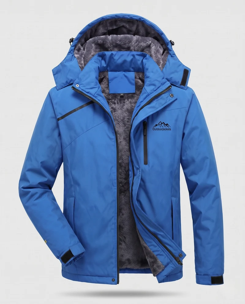 Herren Funktionsjacke mit hoher Wärmeisolierung Nord Taschen