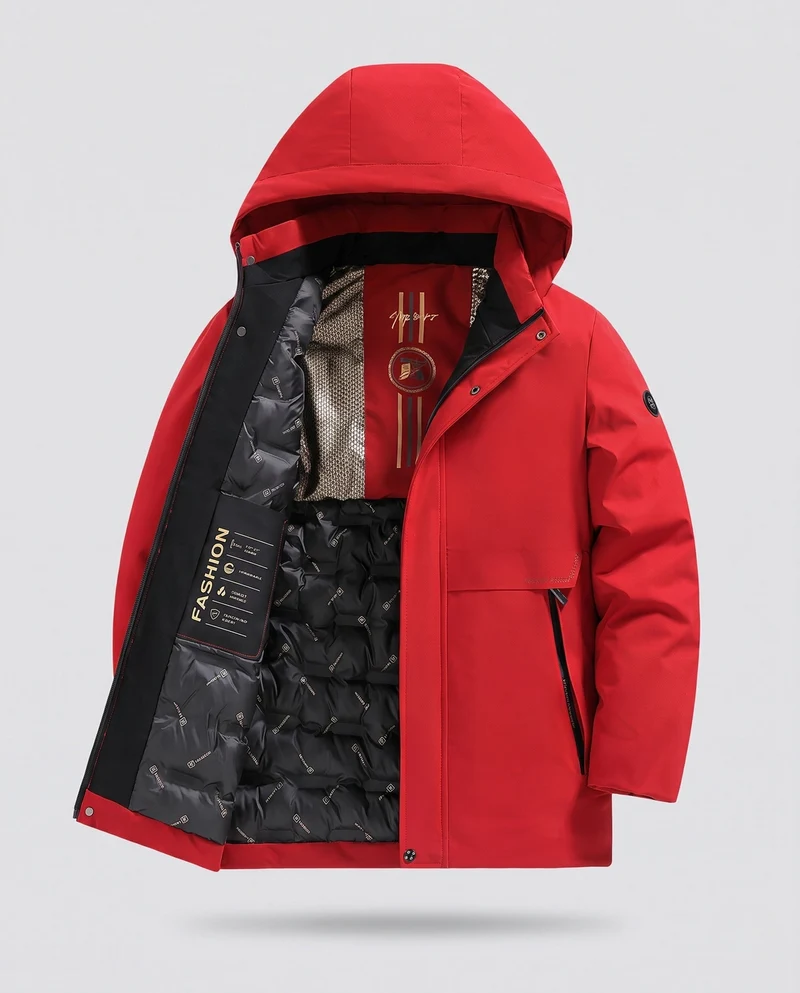 Herren Funktionsjacke mit thermischer Isolierung Nord Taschen