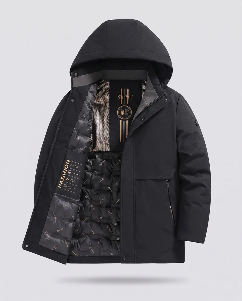 Herren Funktionsjacke mit thermischer Isolierung Nord Taschen