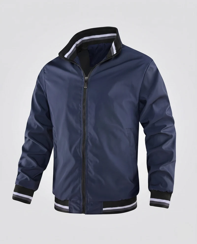 Herren Leichte Thermo Bomberjacke Nord Taschen