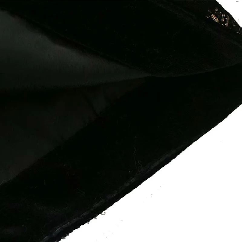 Damen Samt-Kurzjacke mit ornamentaler Perlen- und Zierstickerei Nord Taschen