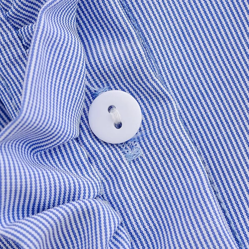 Damen Rüschenbluse mit V-Ausschnitt und Ballonärmeln Nord Taschen