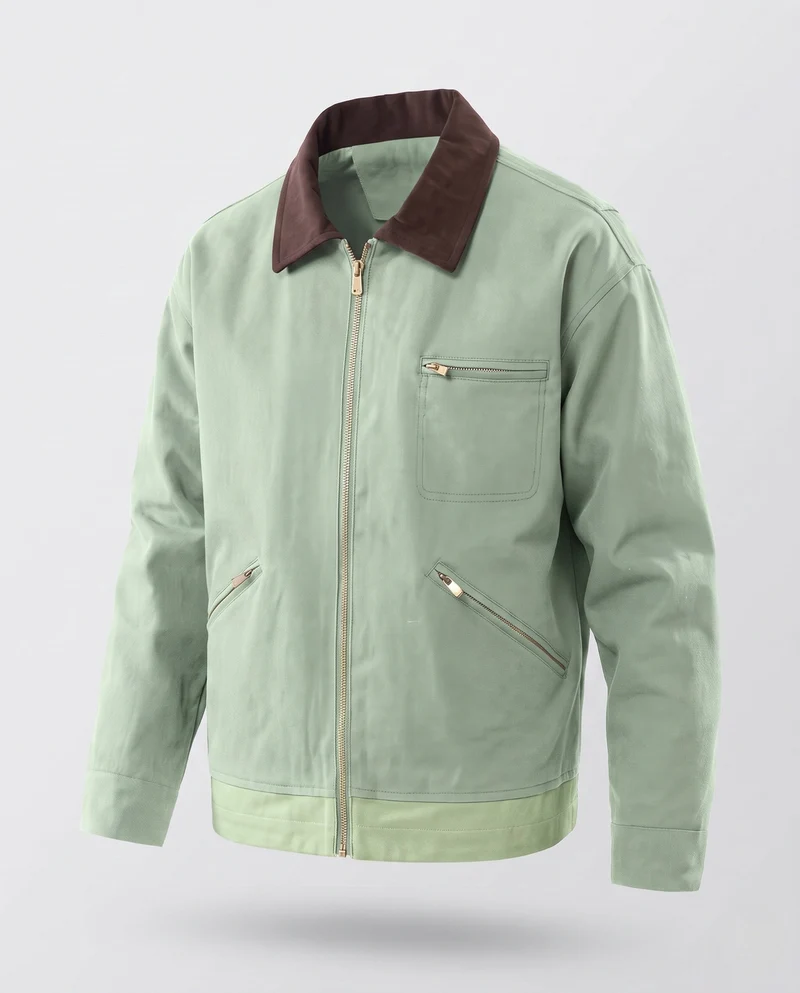 Herren Klassische Arbeitsjacke Nord Taschen
