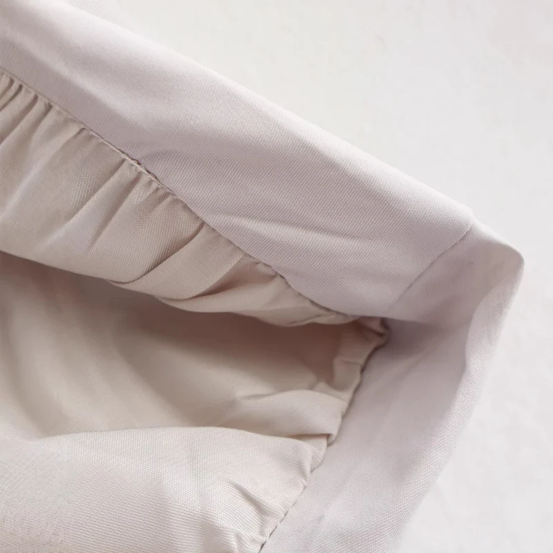 Damen Leichte Cropped-Workerjacke ohne Kragen mit Frontreißverschluss und Pattentaschen Nord Taschen