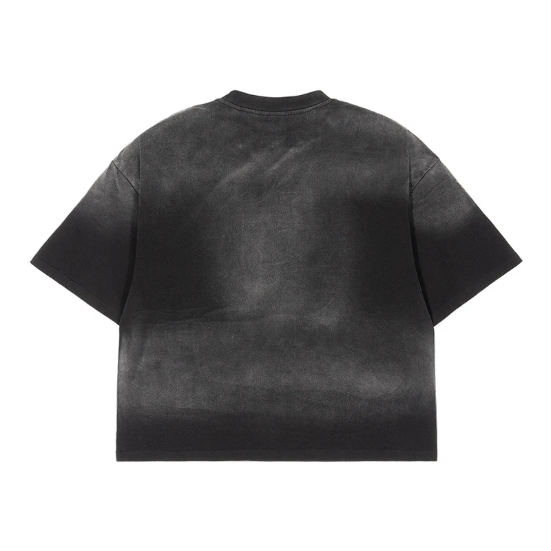 Unisex Oversized Boxy T-Shirt mit verwaschenem Dip-Dye-Effekt Nord Taschen