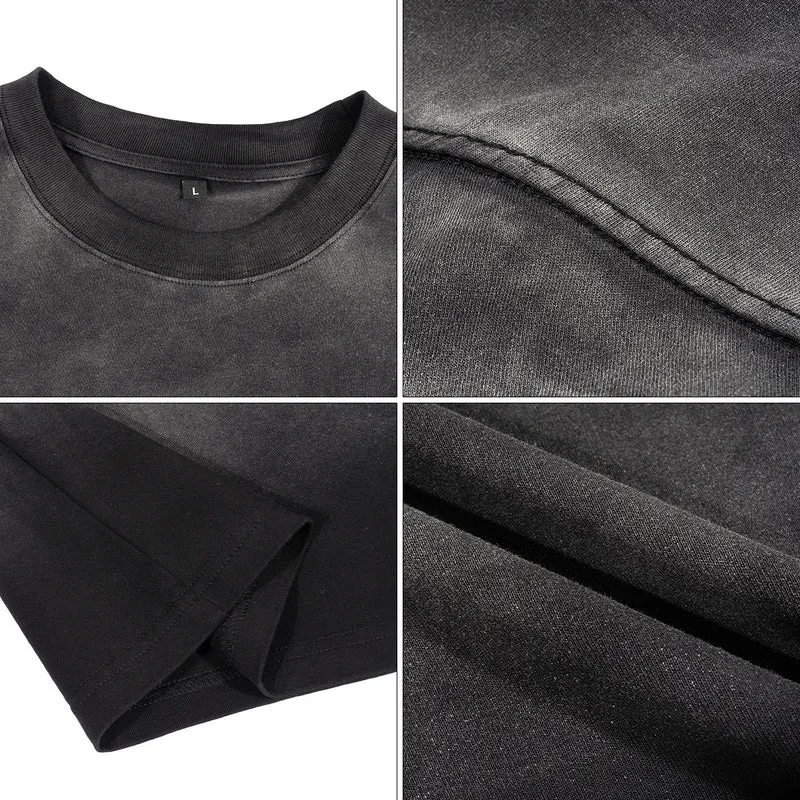 Unisex Oversized Boxy T-Shirt mit verwaschenem Dip-Dye-Effekt Nord Taschen