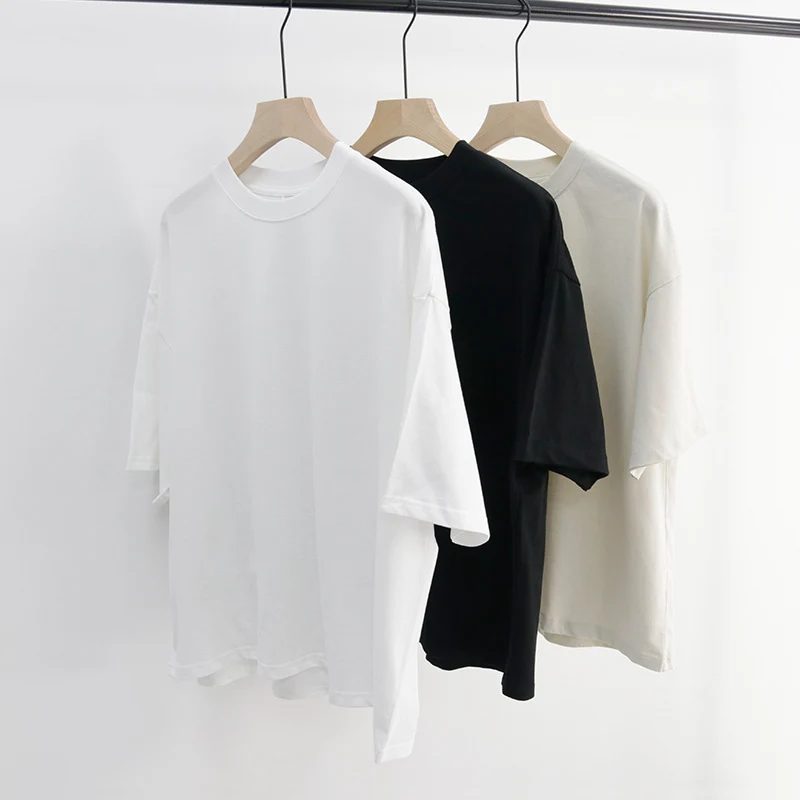 Unisex Oversize Boxy T-Shirt aus Bio-Baumwolle mit Rundhalsausschnitt Nord Taschen