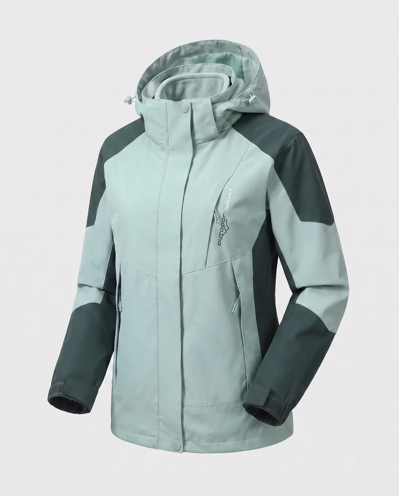 Damen Funktions-Wasserfest Sportjacke Nord Taschen