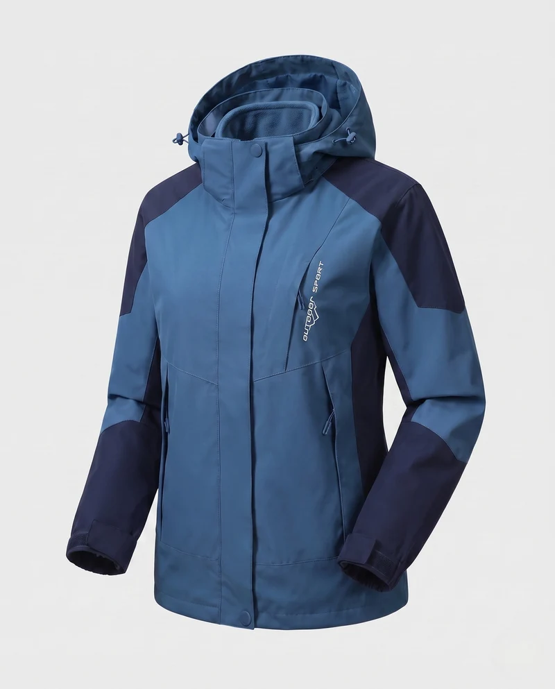 Damen Funktions-Wasserfest Sportjacke Nord Taschen