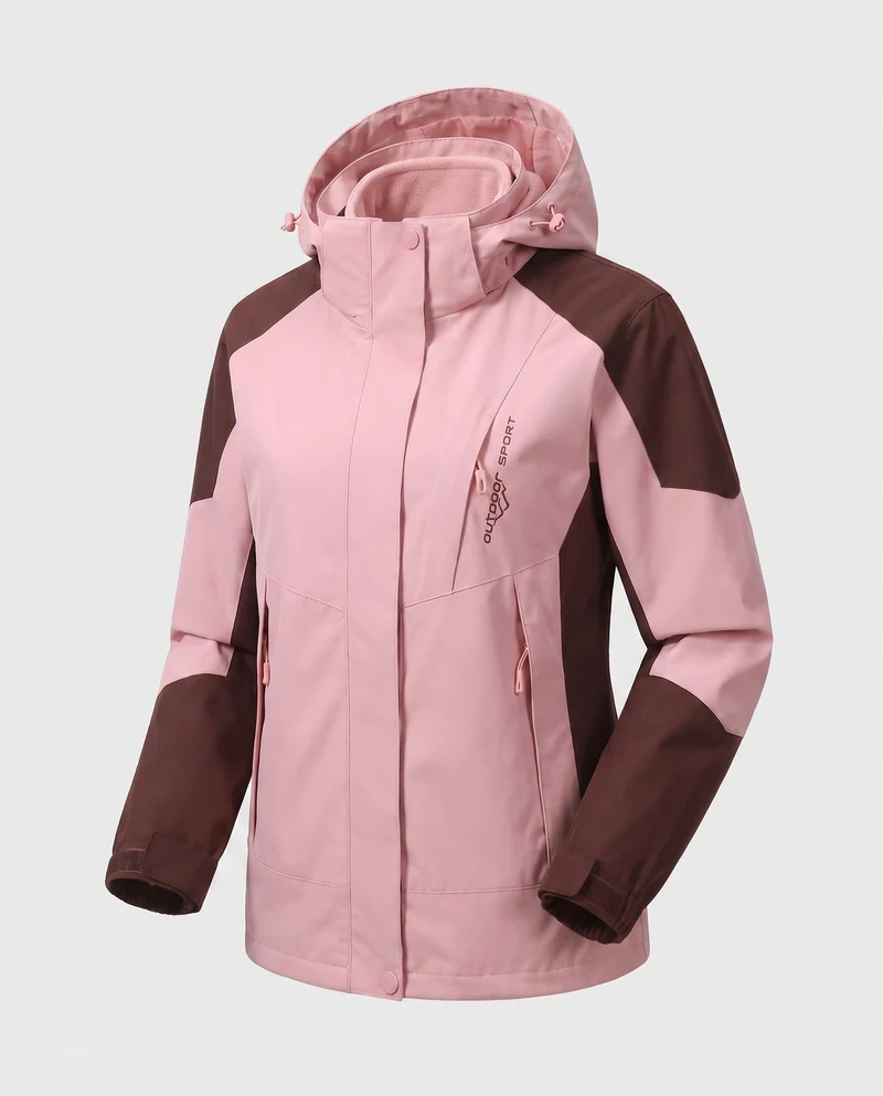 Damen Funktions-Wasserfest Sportjacke Nord Taschen