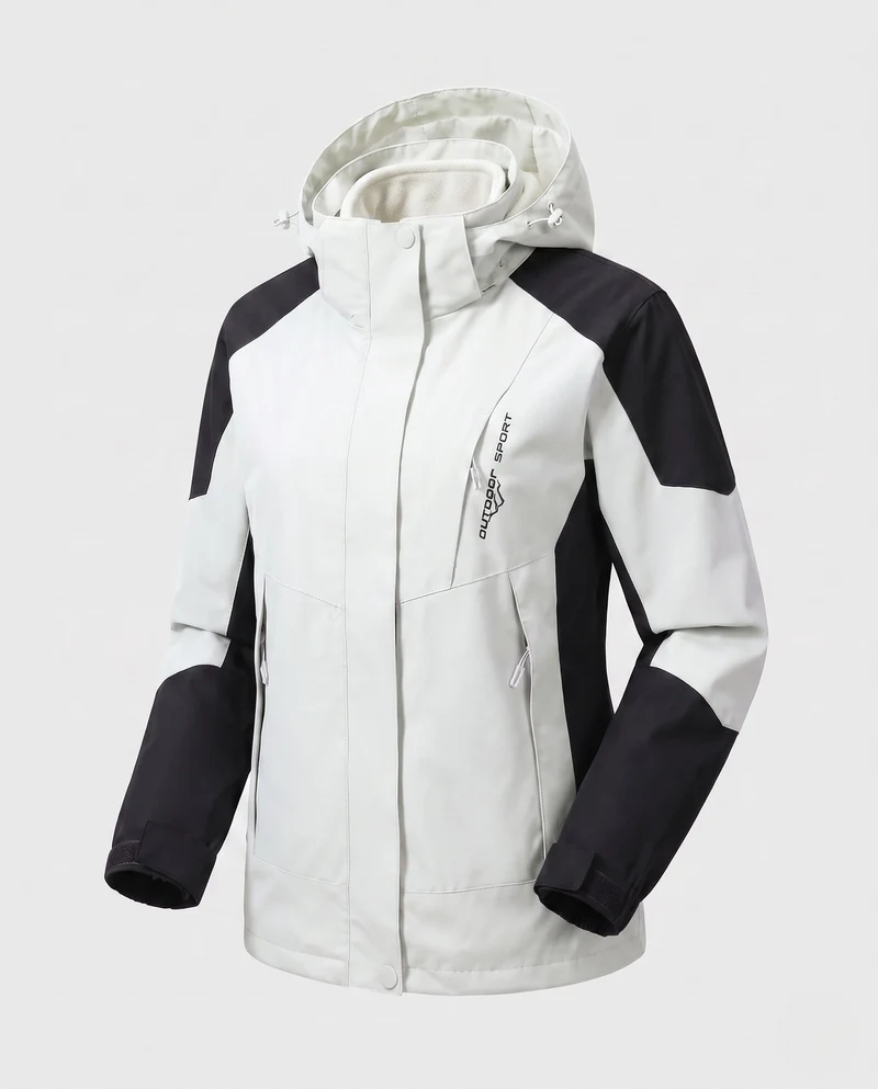Damen Funktions-Wasserfest Sportjacke Nord Taschen