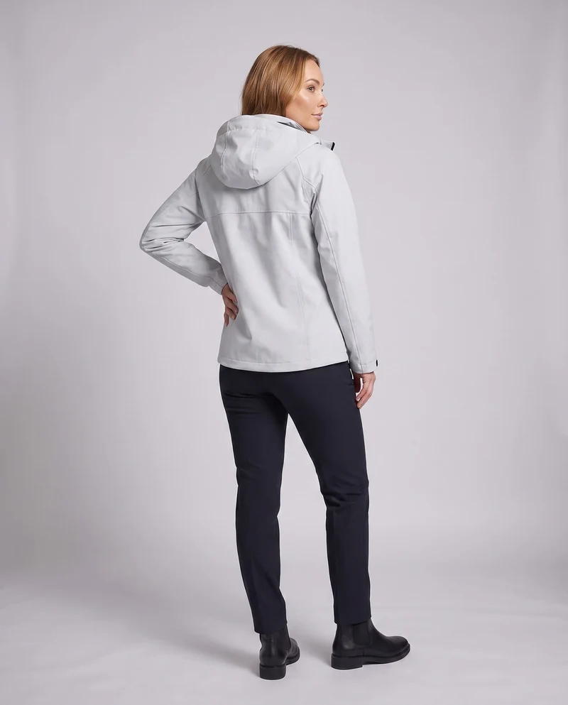 Damen Funktionsjacke mit verstellbarer Kapuze Nord Taschen