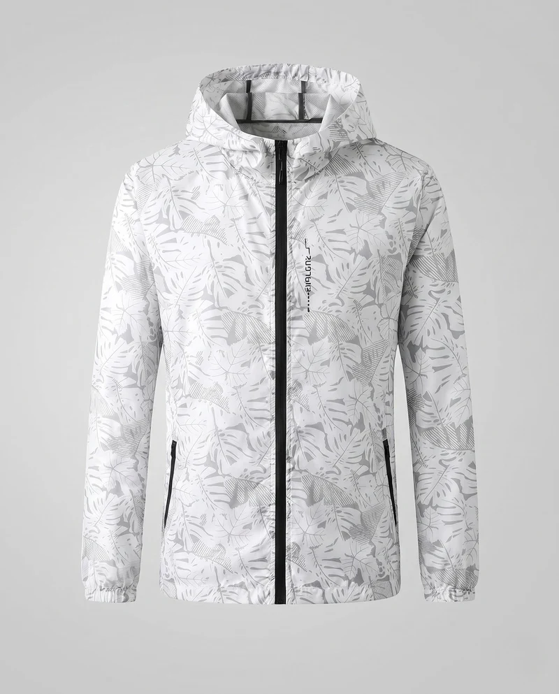 Damen Leichte Regenjacke mit Kapuze und reflektierenden Akzenten Nord Taschen