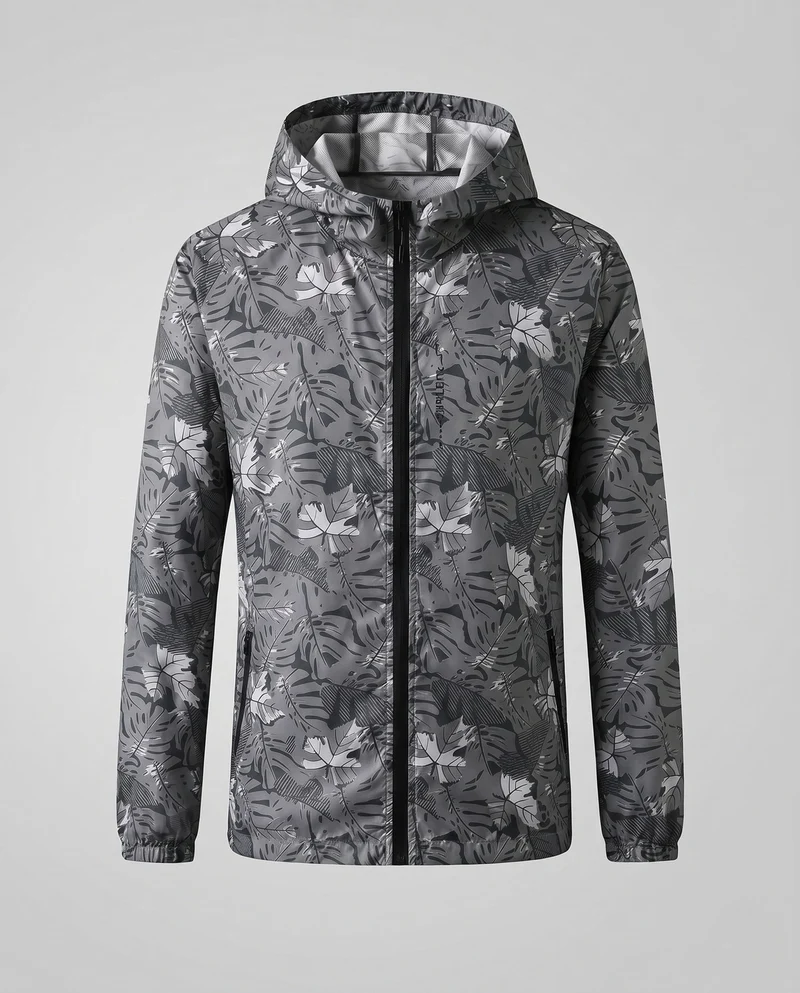Damen Leichte Regenjacke mit Kapuze und reflektierenden Akzenten Nord Taschen