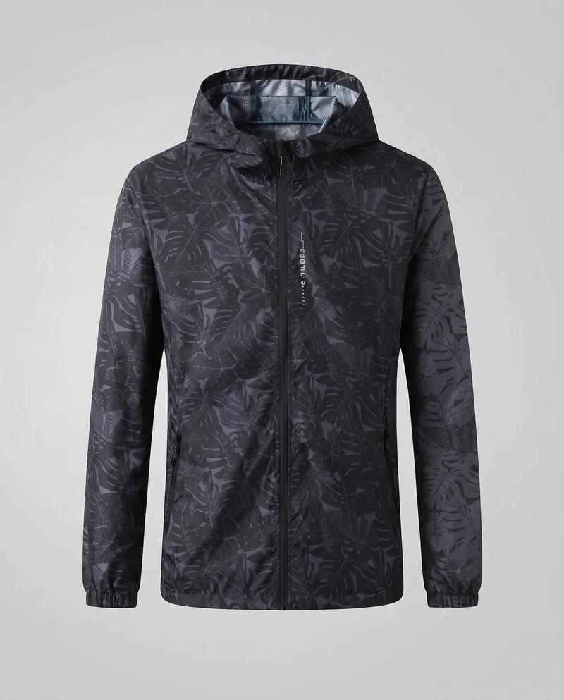 Damen Leichte Regenjacke mit Kapuze und reflektierenden Akzenten Nord Taschen