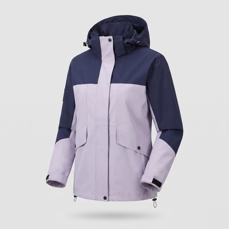 Damen Sportliche Funktionale Jacke Nord Taschen