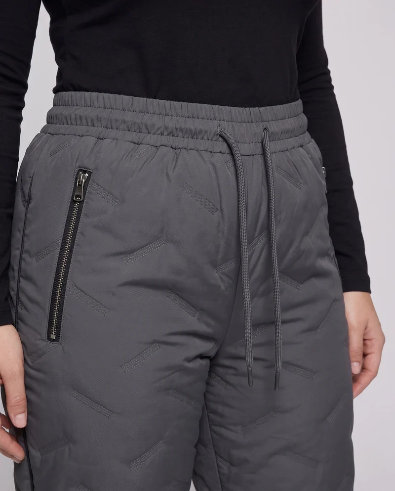 Damen Sportliche Thermo Jogginghose Nord Taschen