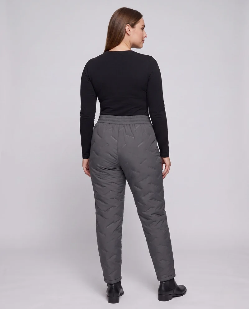Damen Sportliche Thermo Jogginghose Nord Taschen