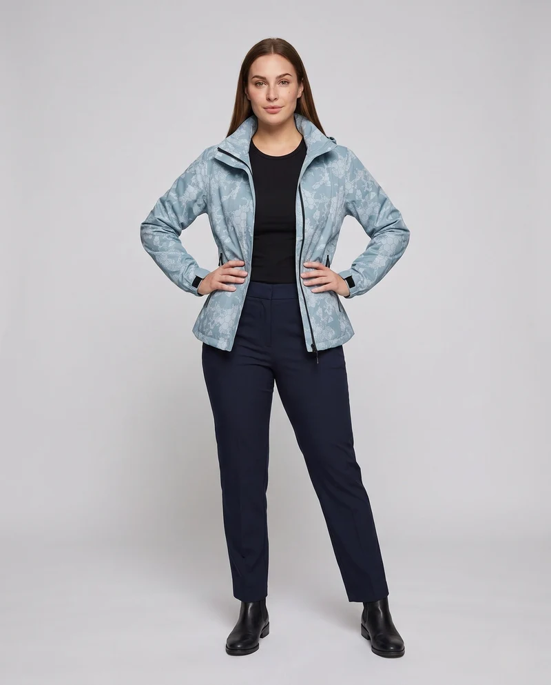 Damen Technische Atmungsaktive Funktionsjacke Nord Taschen