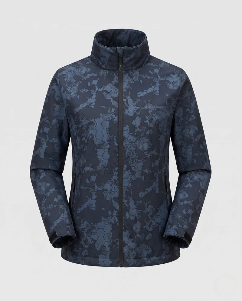 Damen Technische Atmungsaktive Funktionsjacke Nord Taschen