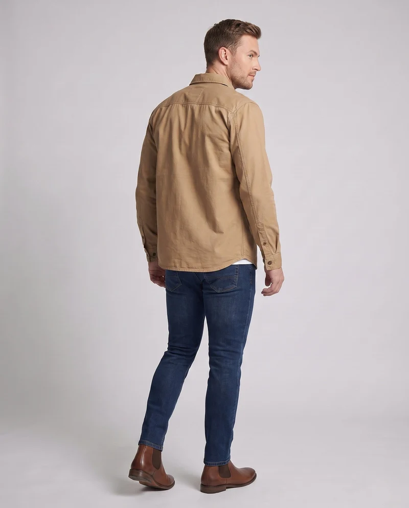 Herren Canvas-Überhemd Nord Taschen