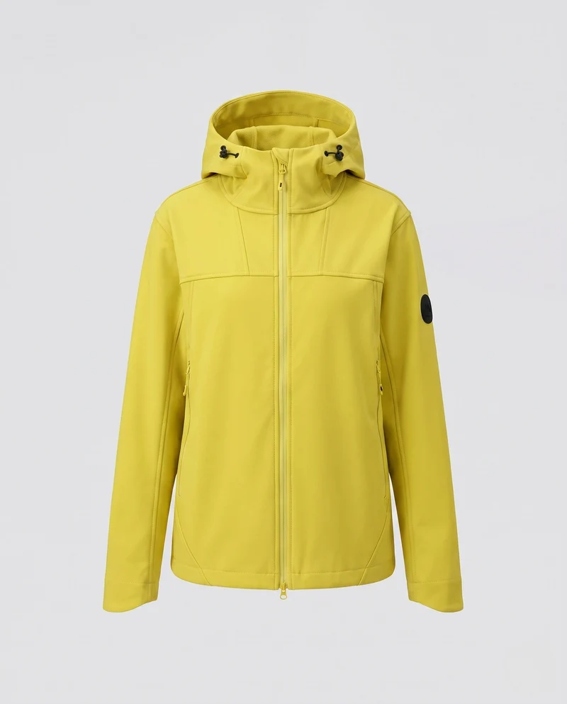 Damen wasserabweisende Outdoorjacke mit verstellbarem Kapuze Nord Taschen