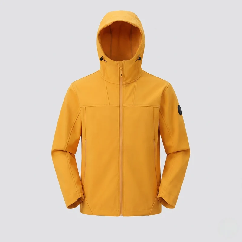 Damen wasserabweisende Outdoorjacke mit verstellbarem Kapuze Nord Taschen