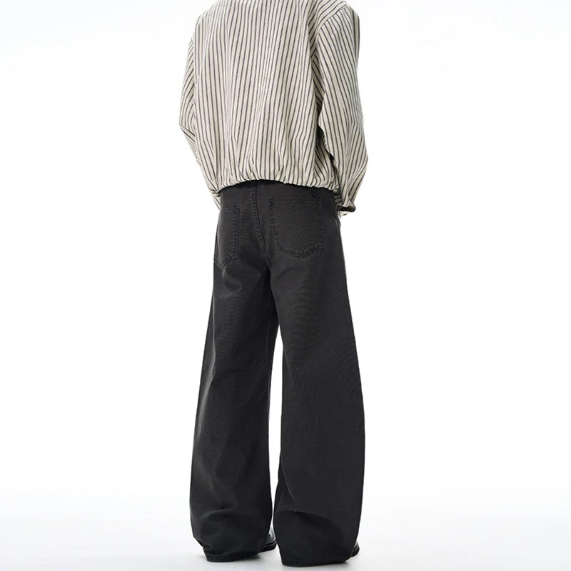 Herren Weitfallende Denimhose im Baggy‑Cut mit elastischem Bund Nord Taschen