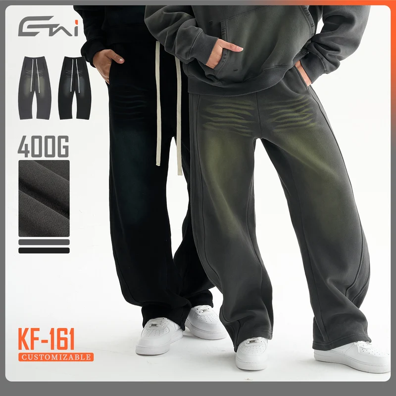Herren Baggy-Sweathose mit tiefer Schrittpartie, kontrastierenden Ziernähten und extra langen Kordeln Nord Taschen