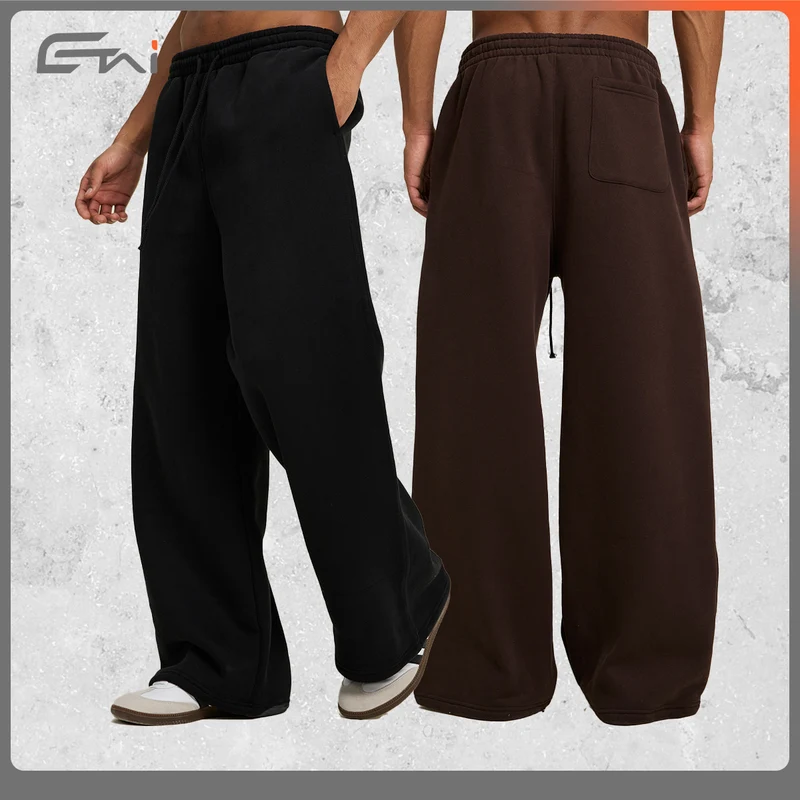 Damen Weit geschnittene Sweat-Hose mit Kordelzug Nord Taschen