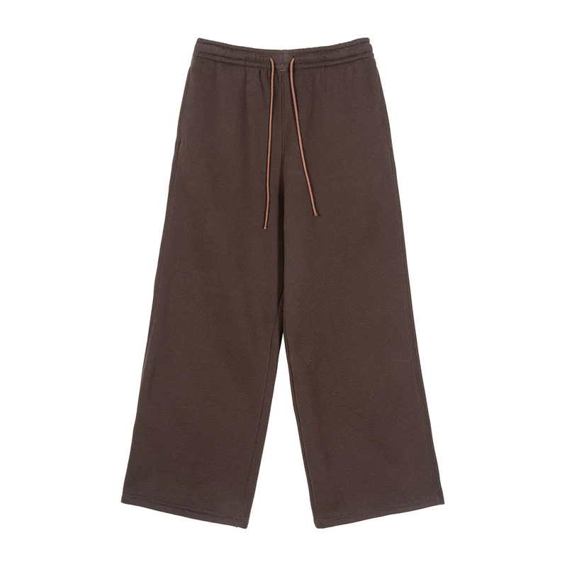 Damen Weit geschnittene Sweat-Hose mit Kordelzug Nord Taschen