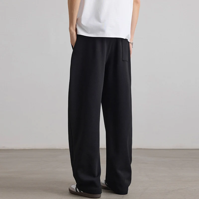 Herren Weite Lounge-Jogginghose aus French-Terry mit Tunnelzugbund Nord Taschen