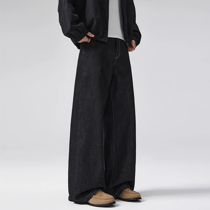 Herren Extraweite Baggy-Jeans aus robustem Denim Nord Taschen