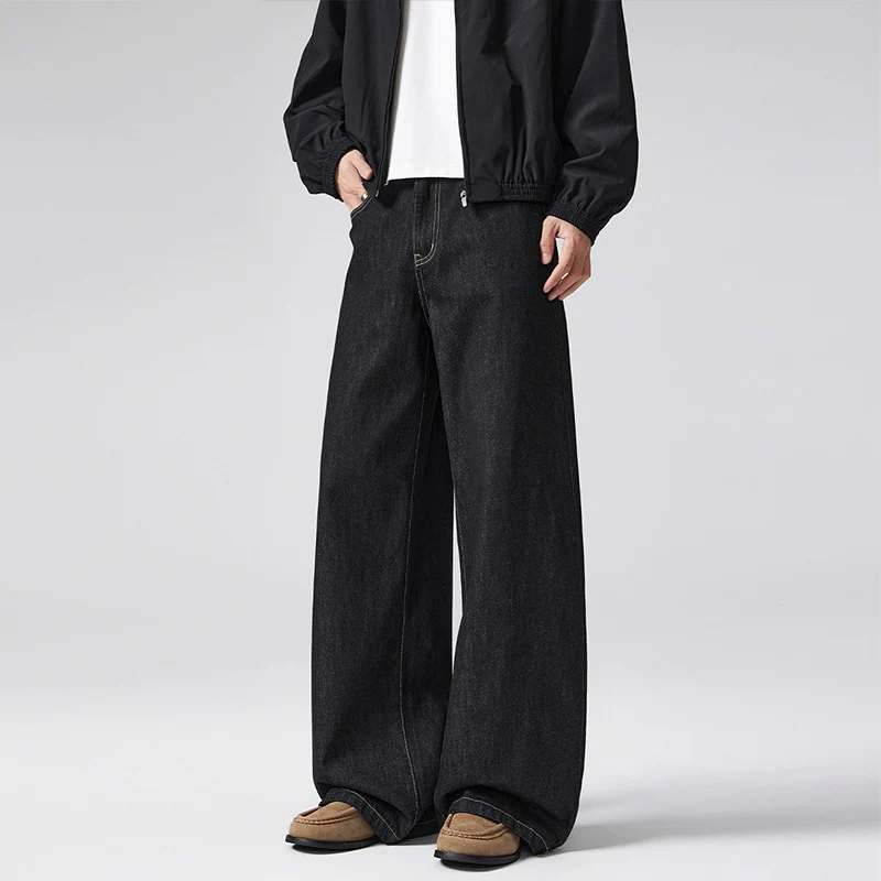 Herren Extraweite Baggy-Jeans aus robustem Denim Nord Taschen