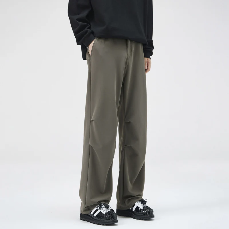 Herren Relaxed-Fit Technikhose mit geradem Bein, elastischem Bund und technischen Details Nord Taschen