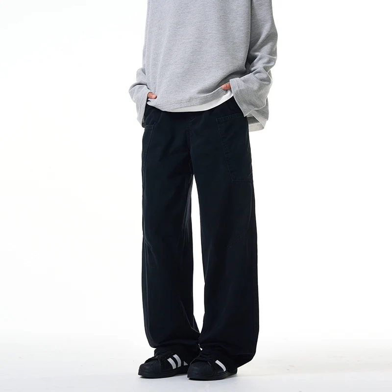 Damen Weit geschnittene Workwear-Hose im Baggy‑Stil mit großen aufgesetzten Fronttaschen Nord Taschen