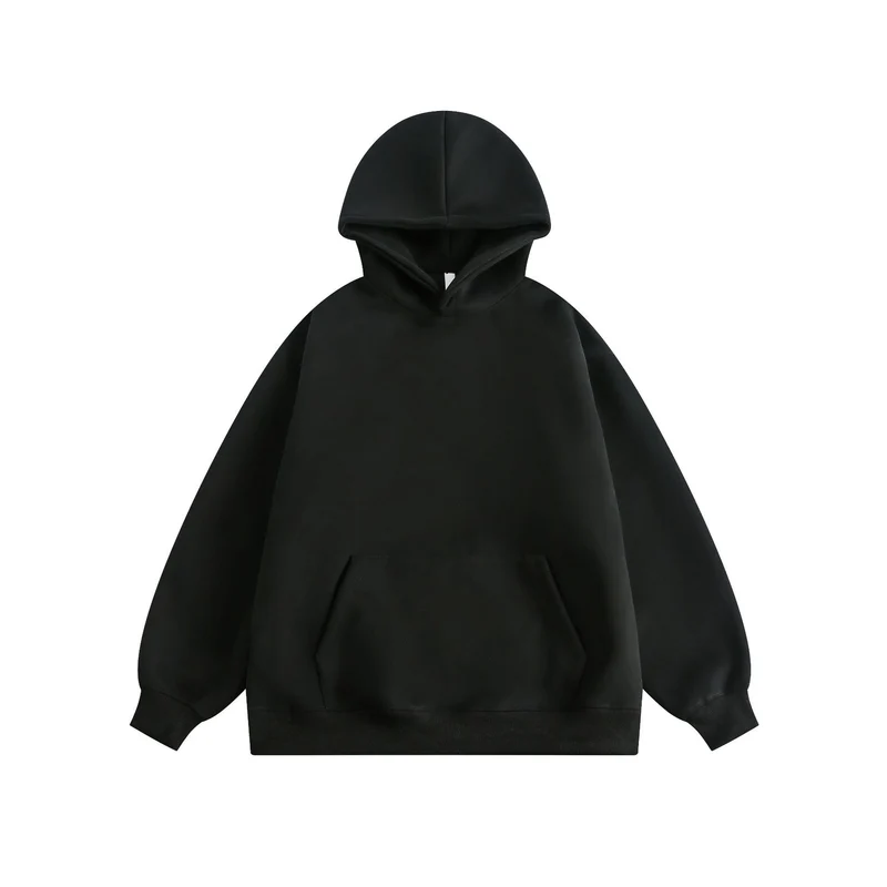 Unisex Oversize Kapuzenpullover aus schwerem Scuba‑Fleece mit Kängurutasche Nord Taschen