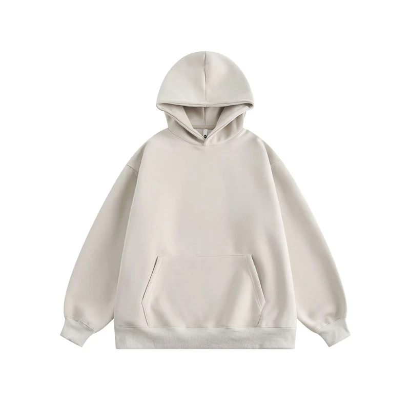 Unisex Oversize Kapuzenpullover aus schwerem Scuba‑Fleece mit Kängurutasche Nord Taschen