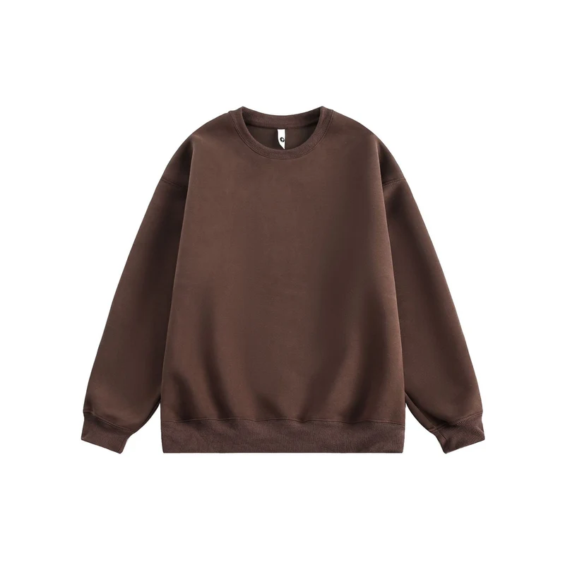 Unisex Oversize Baumwoll-Sweatshirt mit Rundhalsausschnitt und breiten Bündchen Nord Taschen